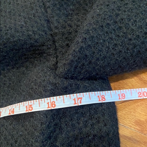 Anine Bing Anitta Woven Jacket Black Gold Button Bouclé Size M - Picture 12 of 13